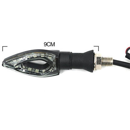 Motorcycle 4Pcs LED Turn Signal Light 12V Turn Signals Indicators Universal Blinkers Flashers