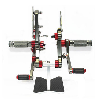 Rearsets Foot Pegs CNC Motorcycle Accessories Adjustable Rear Set FootPegs For Yamaha FZ07 MT07 2014-2017