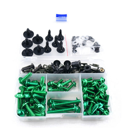 Standard Style Universal Motorcycle Fairing Bolt Kit Complete Body Screws  For Honda Yamaha Suzuki Kawasaki BMW Ducati Benelli KTM Triumph