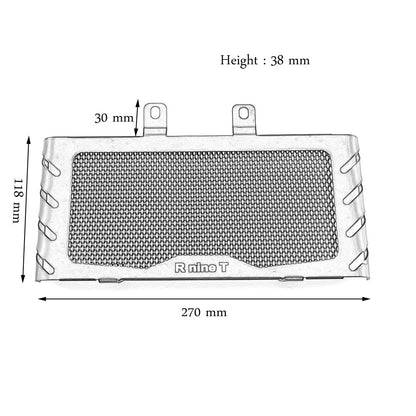 Stainless Steel Motorcycle Radiator Guard Cover Protection Grille Fit For BMW R nine T 2014-2018