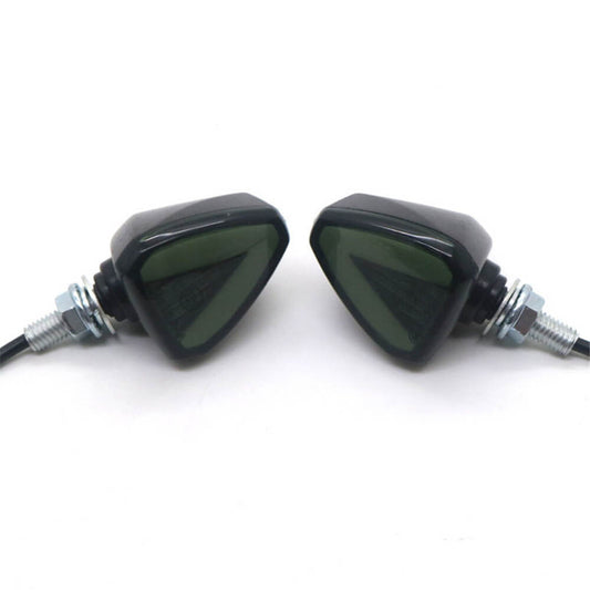 Motorcycle 2Pcs LED Turn Signal Light 12V Turn Signals Indicators Universal Blinkers Flashers Two Colors
